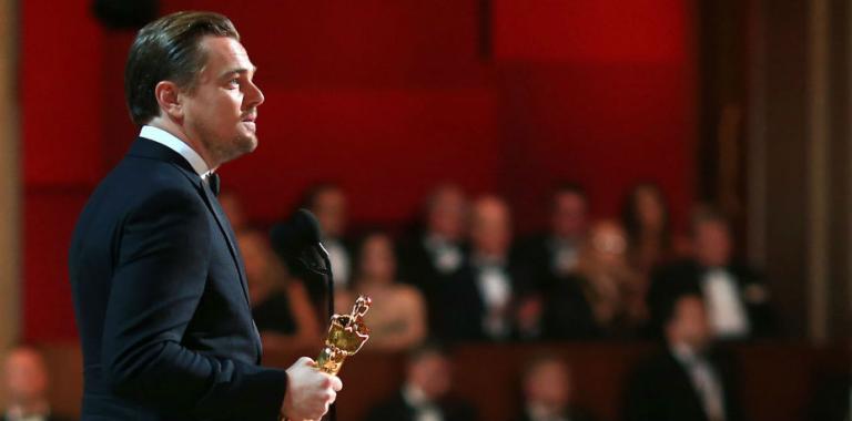 Leonardo DiCaprio casi pierde su Oscar por andar tapineando