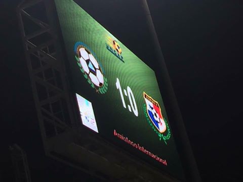 nicaragua gano 1-0 a Panama