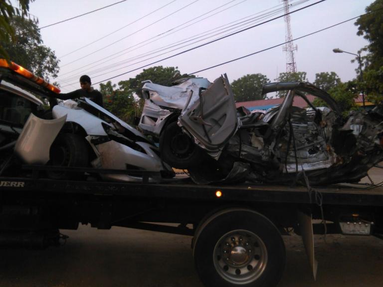 Presbítero y Seminarista murieron en accidente de automóvil en carretera Sébaco – San Isidro