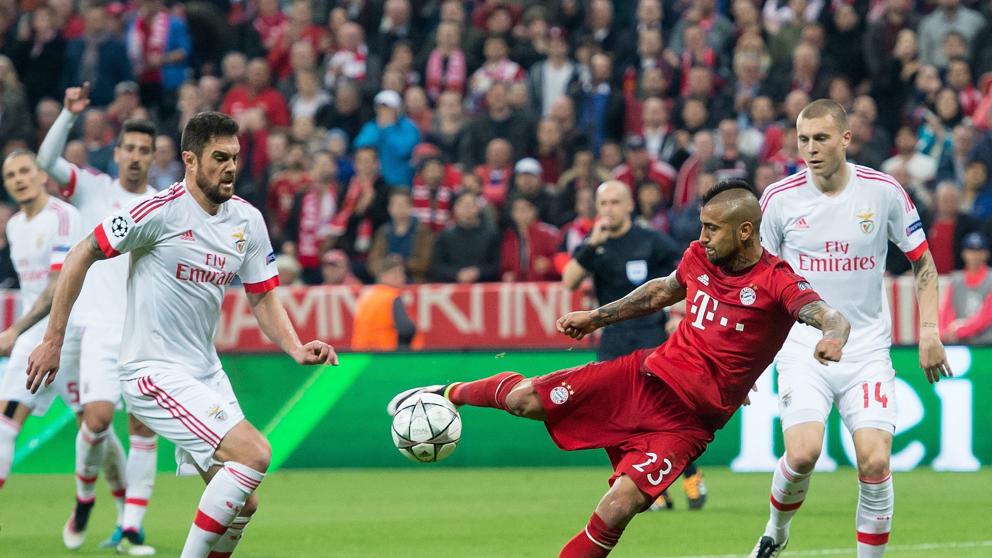 Bayern vence por la mínima al Benfica