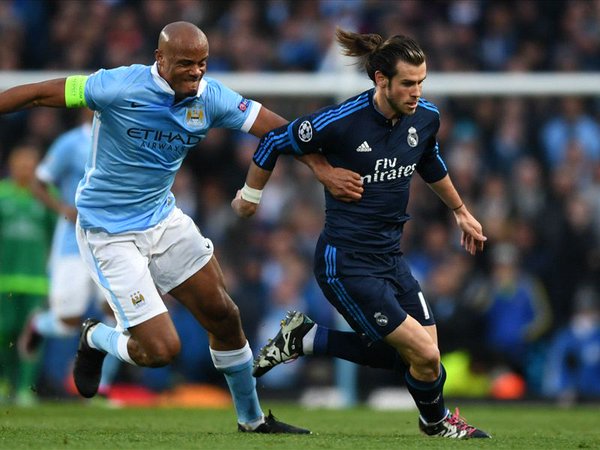 Manchester City y Real Madrid empatan en semifinales de ida de Champions League