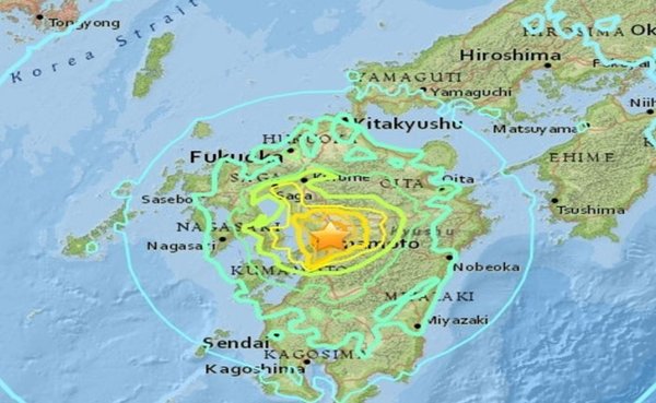 Nuevo terremoto de magnitud 7 afectó el sur de Japón