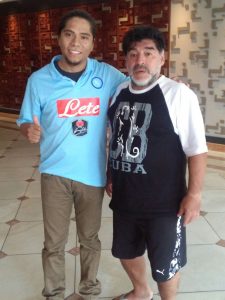 frederick ramos y diego maradona