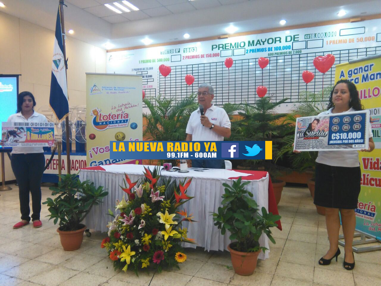 ¡Celebra a mamá ganando en la Lotería Nacional!