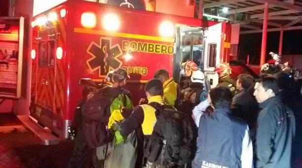 Rescatan a cuatro montañistas en Ecuador