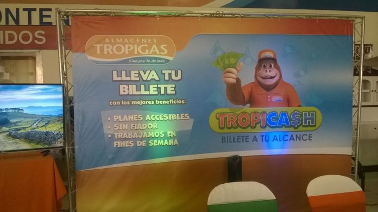 Almacenes Tropigas lanza programa de préstamos Tropicash