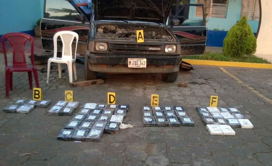 Capturan a nica y guatemalteco con más de 60 kilos de cocaína en Rivas2