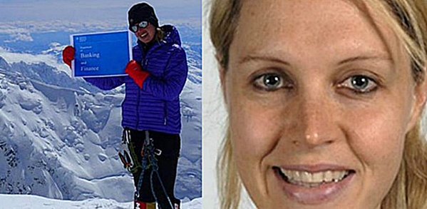 La alpinista australiana Maria Strydom