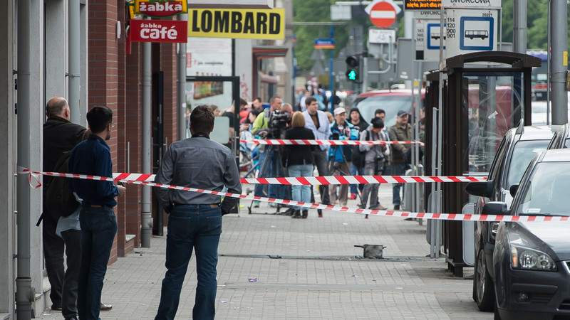 Un herido tras explotar una bomba dejada en un bus en Polonia