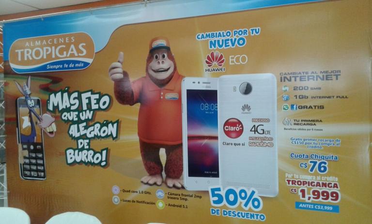 Un «burrophone» te puedes llevar con Almacenes Tropigas