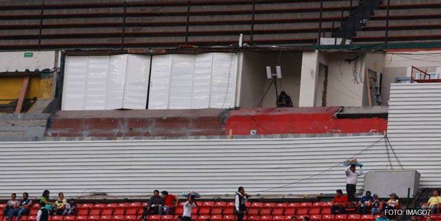 Fallece un obrero al caer durante trabajos del Estadio Azteca