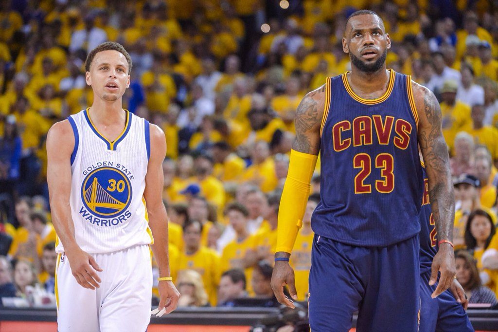 LeBron vs Curry, Cleveland vs Golden