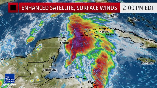 Se forma la depresión tropical No. 3 en el Golfo de México