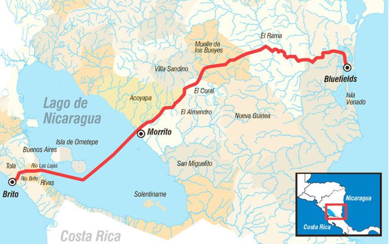 En próximos meses, HKND Group iniciará construcción de puerto temporal en Brito, Rivas
