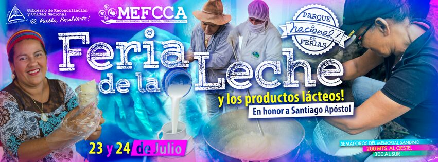 Feria de la Leche y Productos Lácteos se realizará este fin de semana