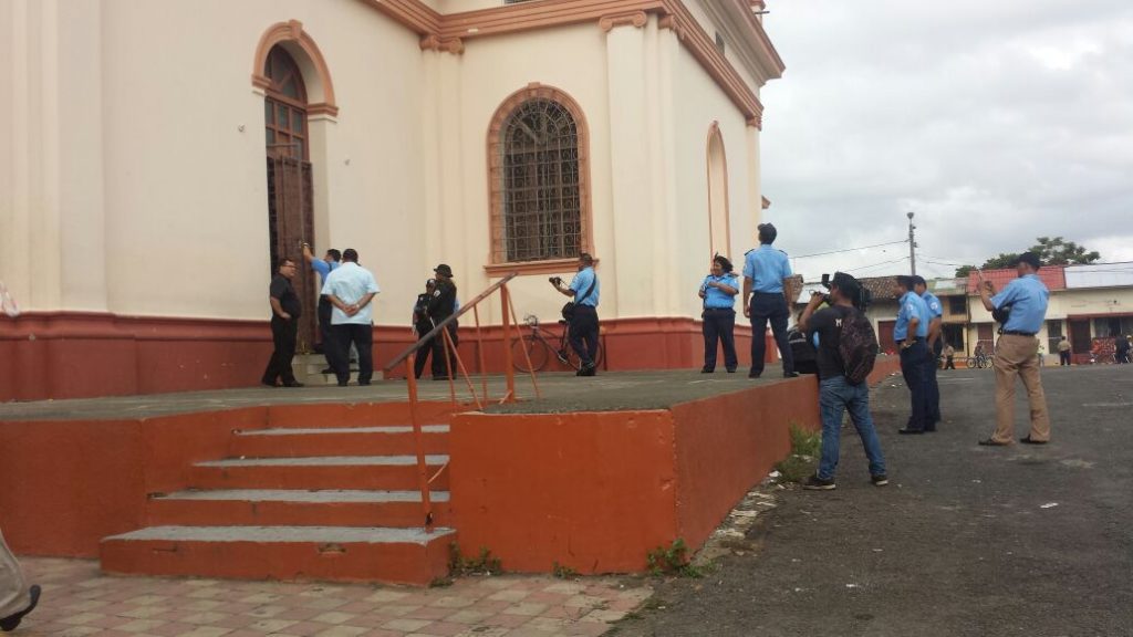 Investigan robo en Parroquia de San Jerónimo en Masaya