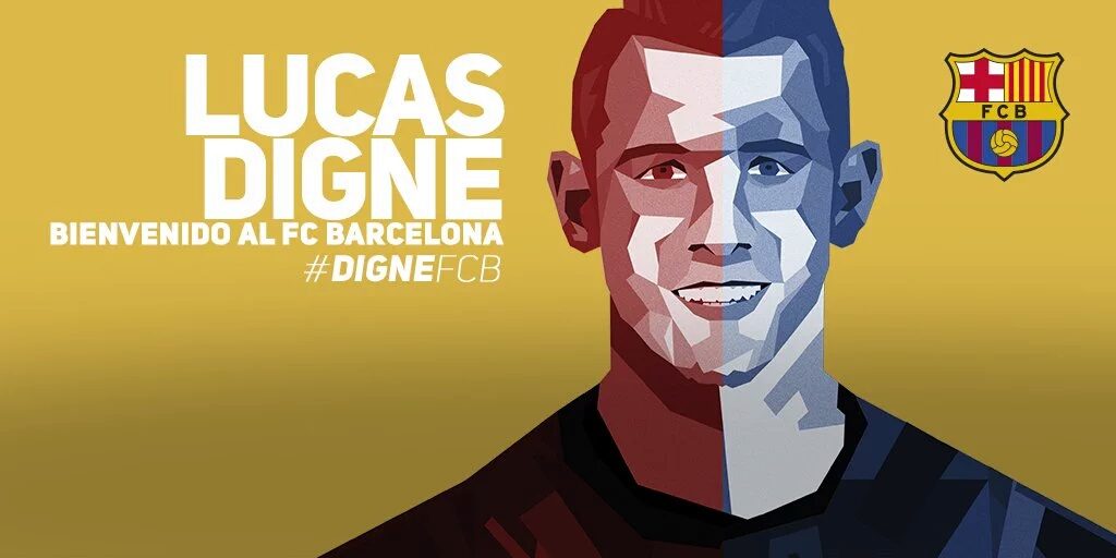 Lucas Digne el nuevo jugador del Barcelona