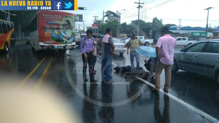 Conductor de ruta 120 atropella a profesor de la Universidad de Ingeniería (UNI)