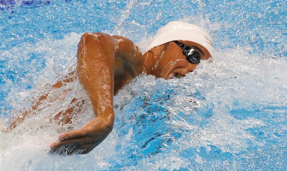 Miguel Mena, nadador nicaragüense, destaca en Rio 2016