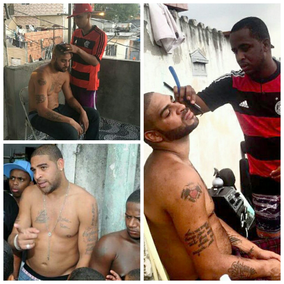 Adriano y su vida en las favelas de Río de Janeiro