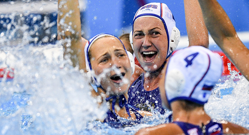 Rusia es medallista de bronce en polo acuático femenino