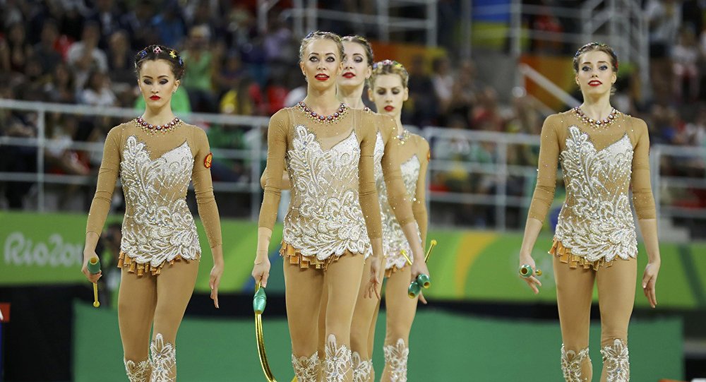 Rusia gana Oro en gimnasia rítmica