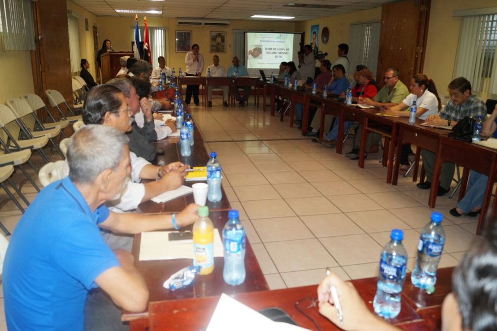 reunión de la Comisión Nacional del Salario Mínimo