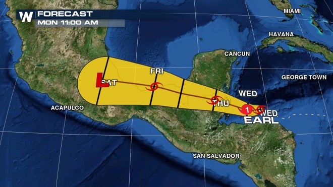 tormenta tropical earl