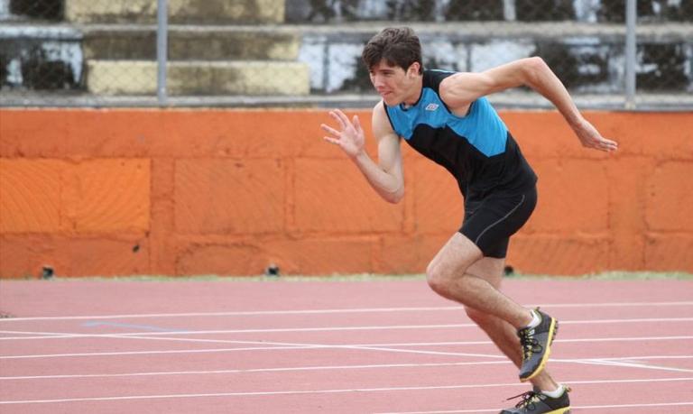 Gabriel Cuadra Holmann, sexto en la final de los 100 metros en Río 2016
