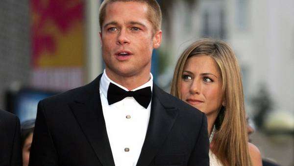 Jennifer Aniston y Brad Pitt