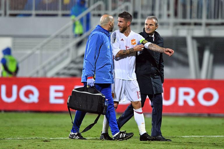 Sergio Ramos estará fuera de las canchas durante 6 semanas