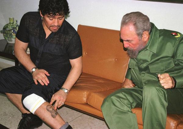 maradona-fidel-tatuaje