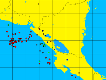 Sismos de magnitudes 4.2 y 4.0 movieron las costas de Masachapa - La Nueva Radio YA
