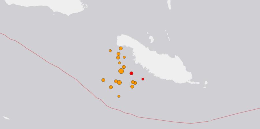 Terremoto de magnitud 7.8 en Islas Salomón