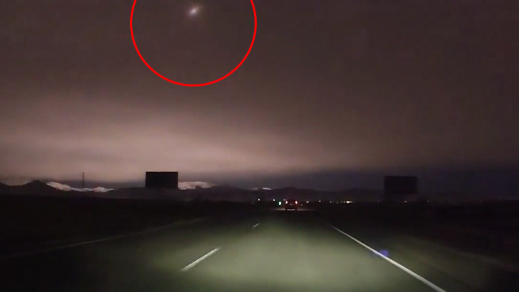Impactante caída de meteorito en Siberia