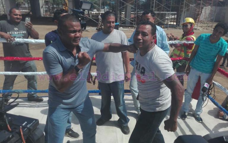 Mayorga le volvió a poner la cara a Trinidad a 13 años de su histórica pelea (+VIDEO)