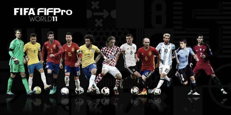 Real Madrid domina el equipo Ideal del 2016 de la FIFA