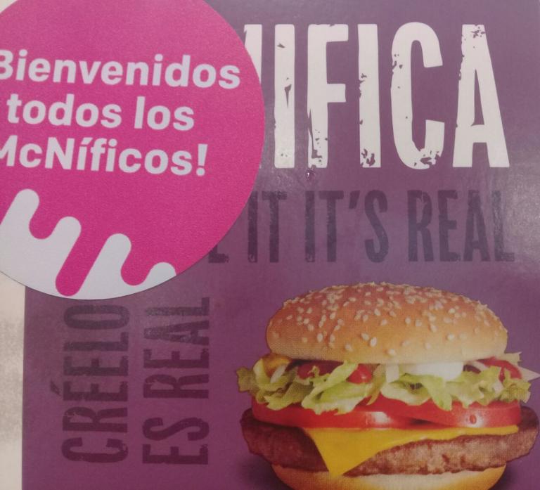 McDonald’s presenta la nueva Magnífica a lo Nacho