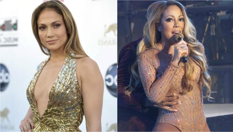 Jennifer Lopez se burla de la penosa actuación de Mariah Carey