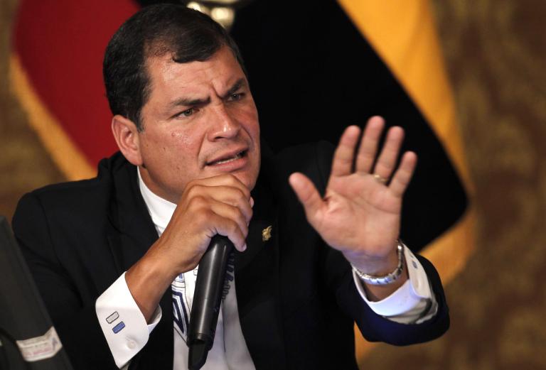 Presidente de Ecuador rechazó historia tergiversada del Comandante Chávez (+Tuit)