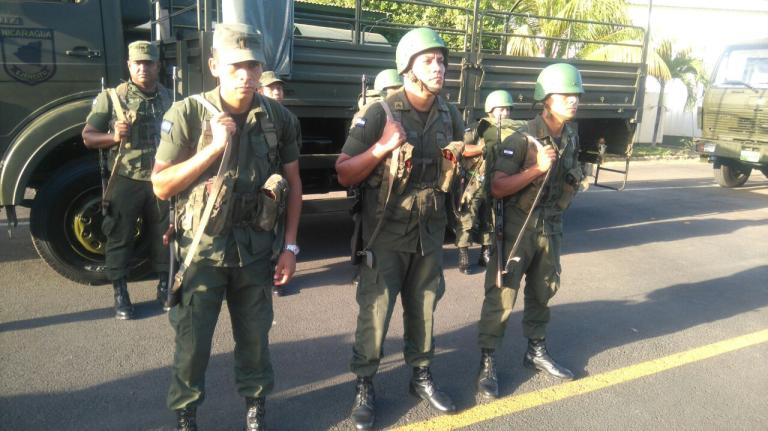 Ejército de Nicaragua se prepara para Ejercio Nacional Multiamenazas