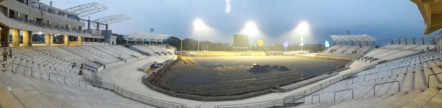 Inicia instalación de sillas en nuevo Estadio de Béisbol