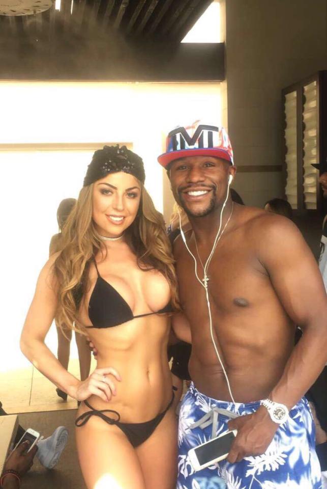 Fans de Connor McGregor la agarran contra presunta novia de Floyd Mayweather