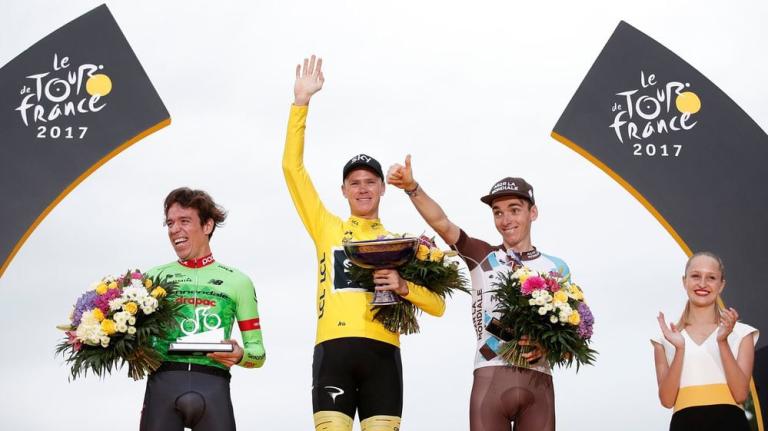 Chris Froome se consagró campeón del Tour de Francia