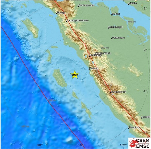 Terremoto de magnitud 6,2 sacude Indonesia