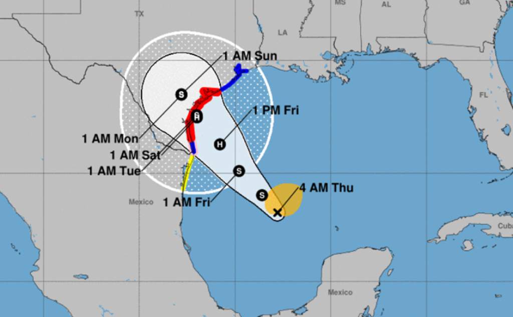 Alerta de huracán en Texas por Harvey La Nueva Radio YA