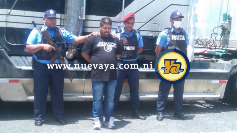 Detienen a furgonero guatemalteco con 227 kilos de cocaína en El Guasaule