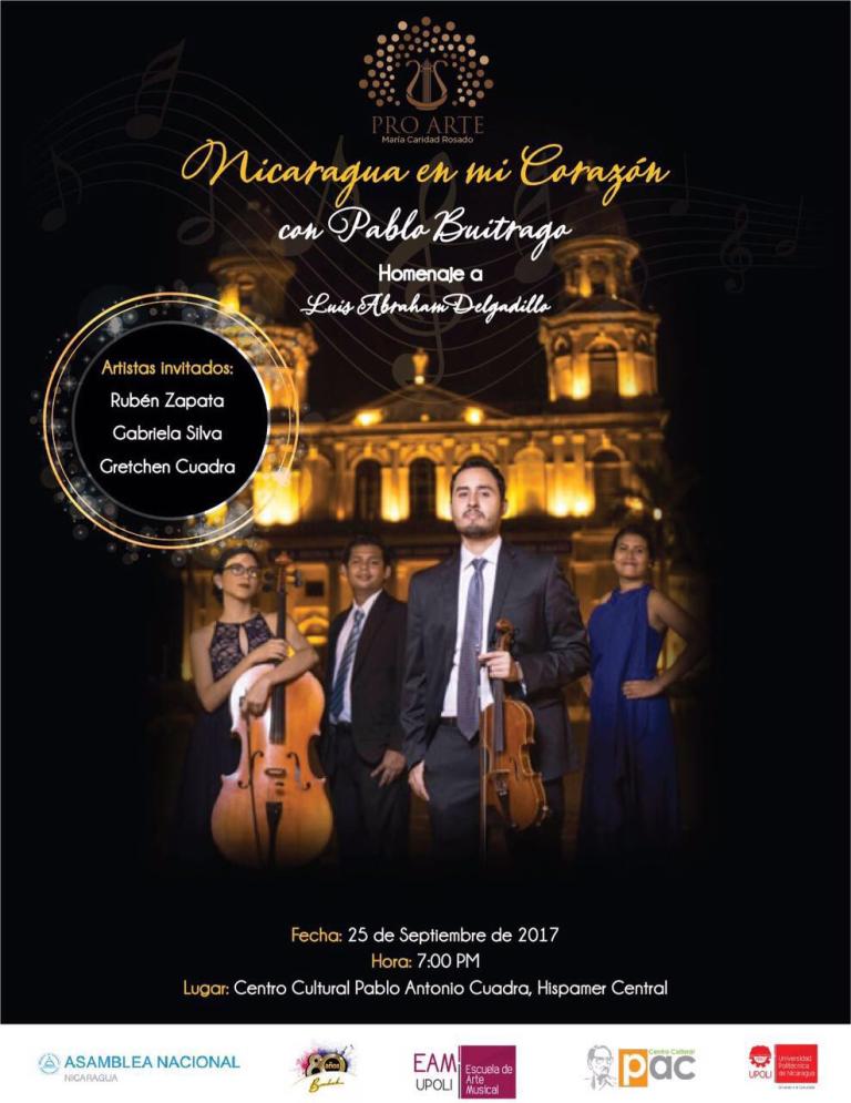 Todo listo para concierto «Nicaragua en mi Corazón»