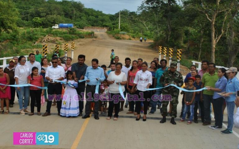 MTI inaugura dos puentes sobre carretera La Costanera en San Juan del Sur