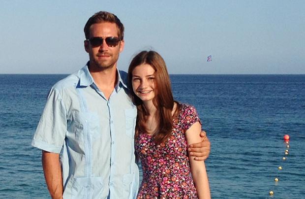 Meadow Walker y su padre Paul Walker